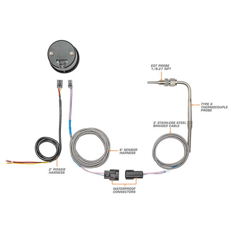 Pyrometer 2400F White 7 Color