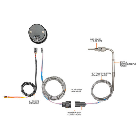 Pyrometer 2400F White 7 Color - Texas Truck Market