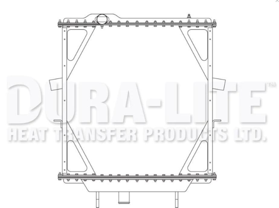 Dura-Lite Radiator PB 387 2005-2009 No Tank