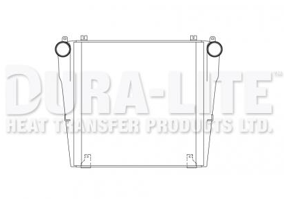 Dura-Lite Intercooler Peterbilt 389 (2006-Current) - 281F