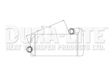 Dura-Lite Intercooler International 9400 (2002-2007) - 6D