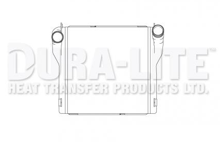 Dura-Lite Intercooler Kenworth W900L (2008-2019) KW - 12D