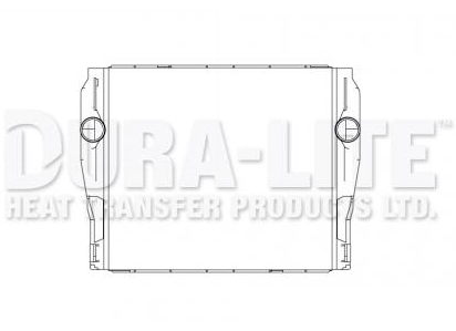 Dura-Lite Intercooler Kenworth W900 (2008-2013) - 20K